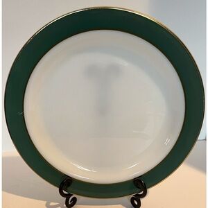 Vintage Round Pyrex Serving Platter Production Style Milk Glass